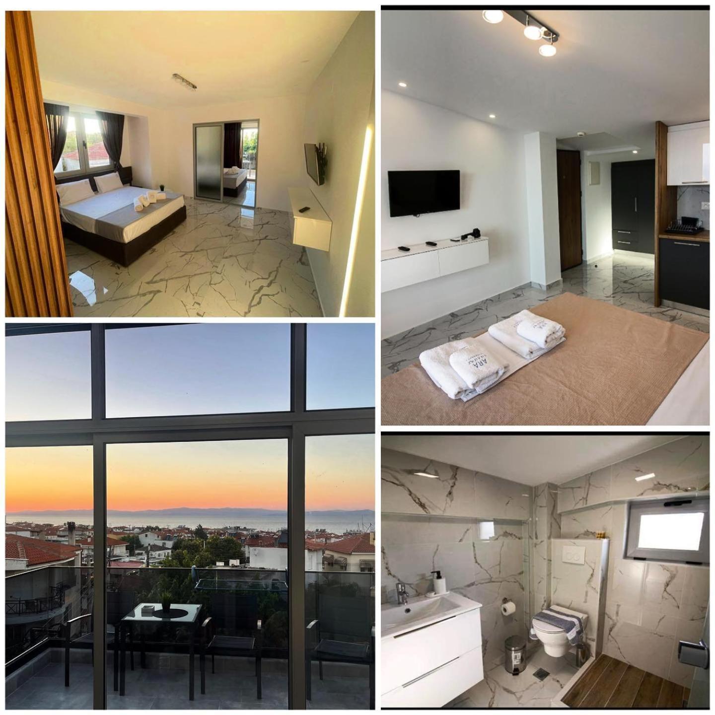 פוליכרונו Avgerinos Apartments מראה חיצוני תמונה